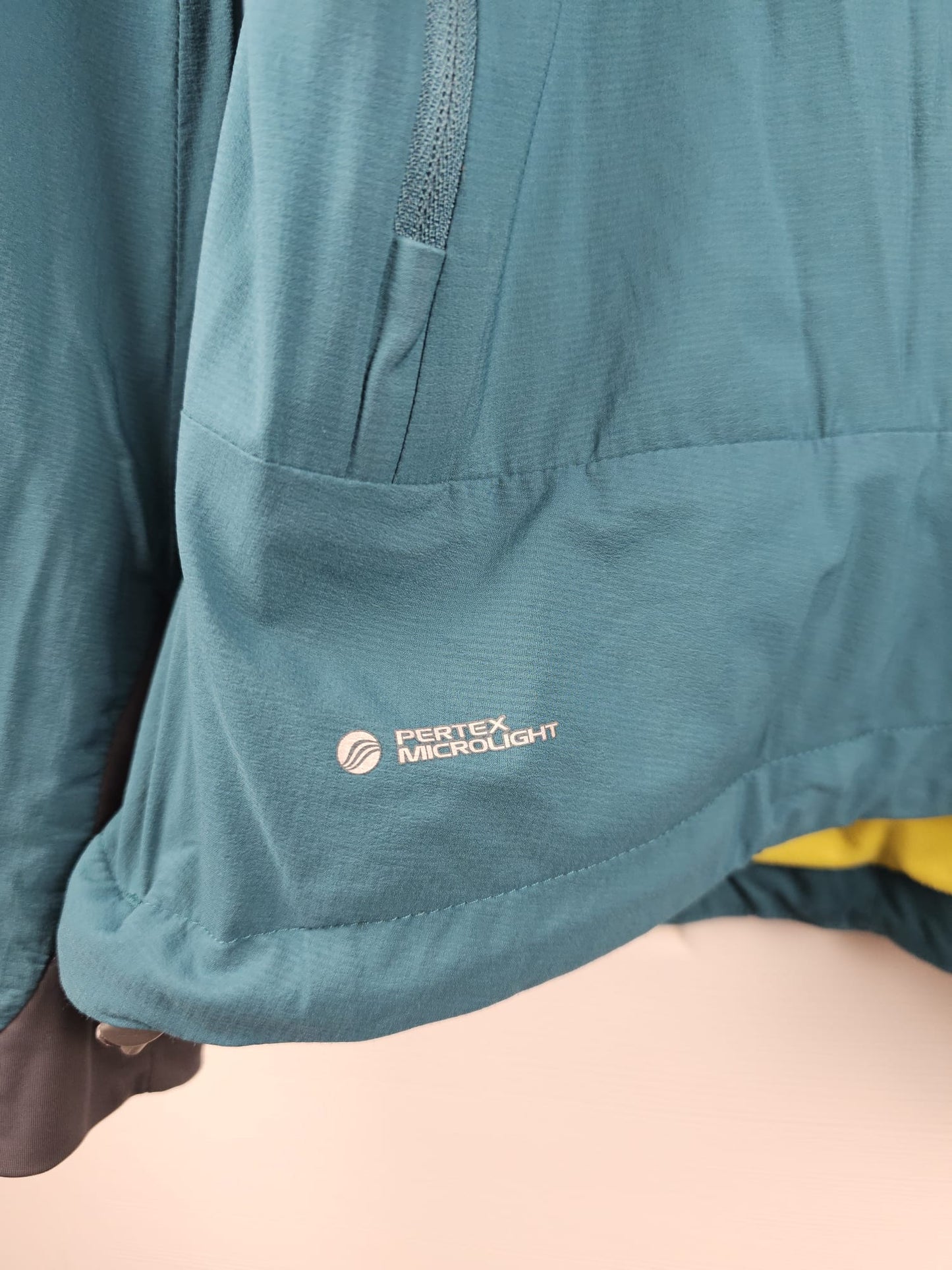 Rab Womens Rampage Pertex Microlight Activewear Full Zip Hooded Hiking/Climbing Jacket - UK 12