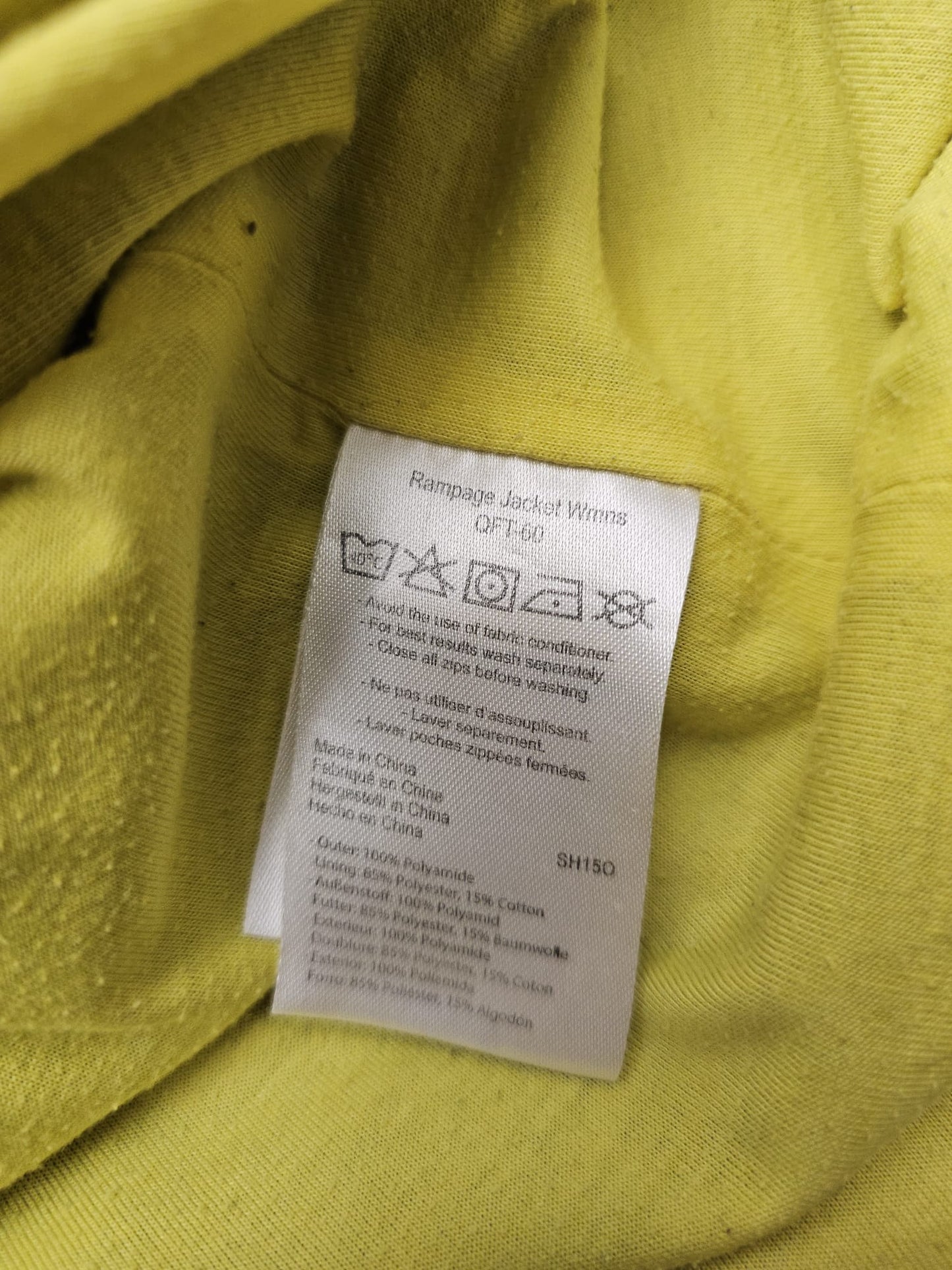 Rab Womens Rampage Pertex Microlight Activewear Full Zip Hooded Hiking/Climbing Jacket - UK 12