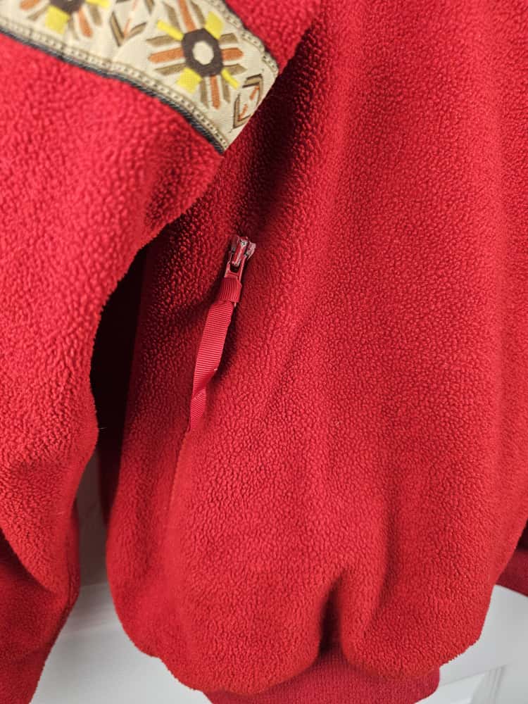 Berghaus XCT Vintage 90's Aztec Windstopper 1/2 Zip Fleece Jumper - M/Medium