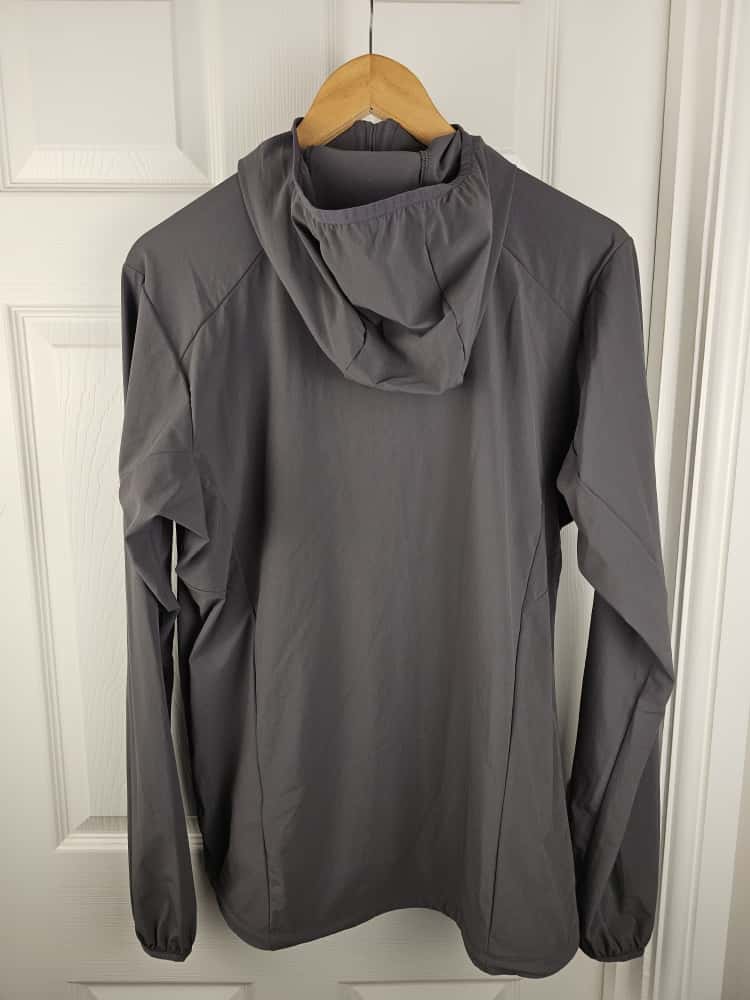 Rab Borealis Grey Soft Shell Style Full Zip Hooded Climbing Jacket - M/Medium Hike Walk Casual