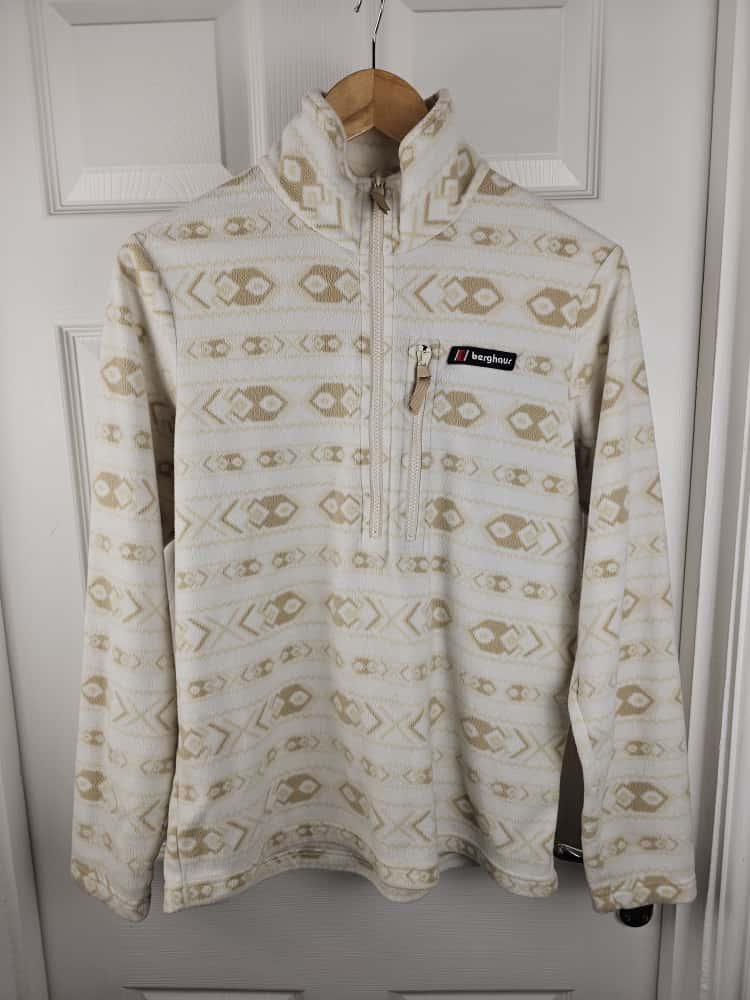 Berghaus Dean Street Unisex 1/2 Zip Pullover Fleece Jumper - M/Medium