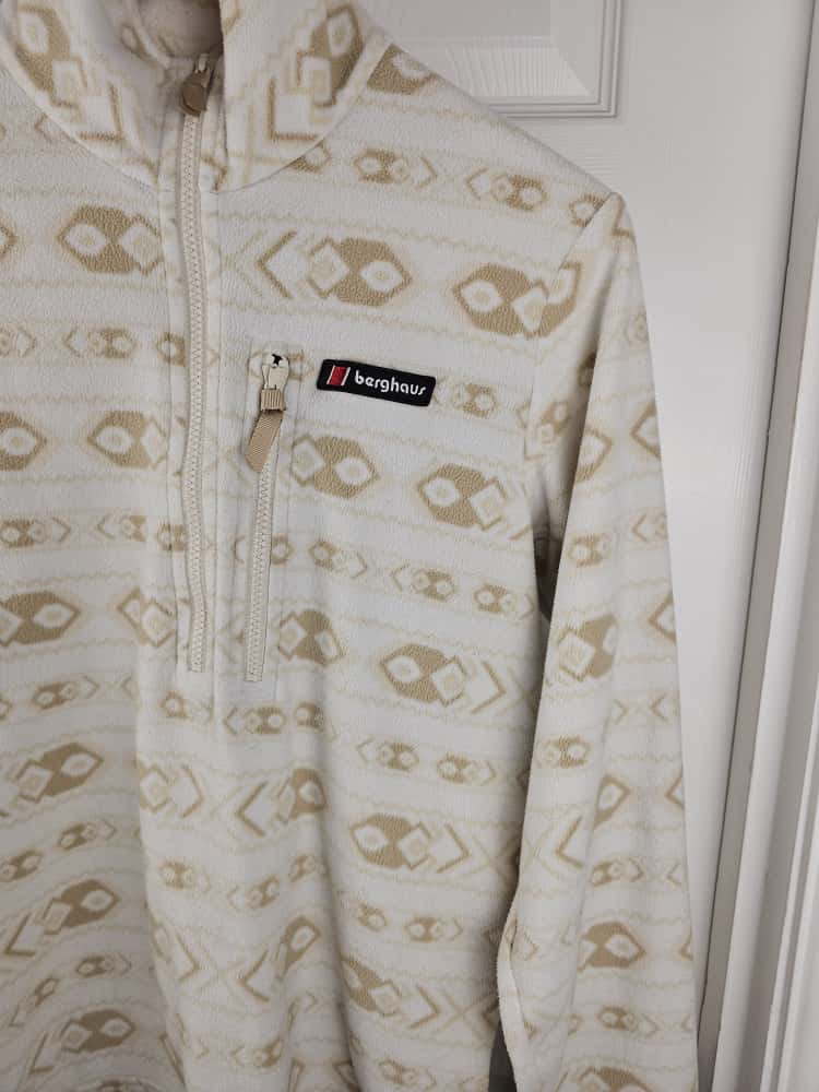 Berghaus Dean Street Unisex 1/2 Zip Pullover Fleece Jumper - M/Medium