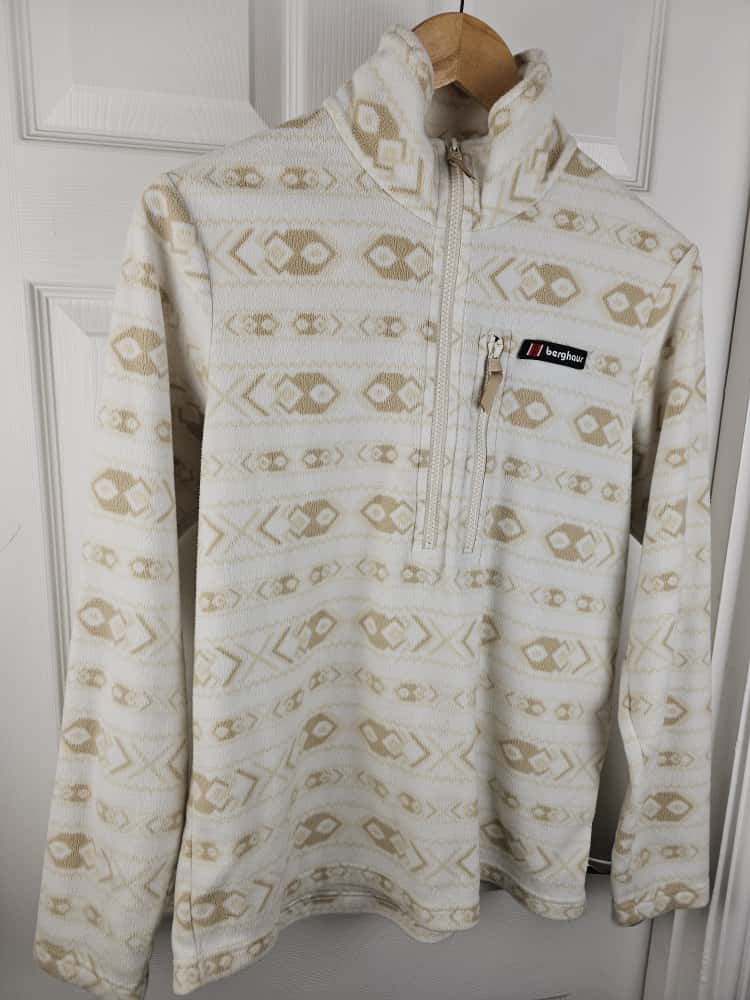 Berghaus Dean Street Unisex 1/2 Zip Pullover Fleece Jumper - M/Medium