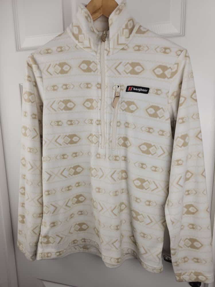 Berghaus Dean Street Unisex 1/2 Zip Pullover Fleece Jumper - M/Medium