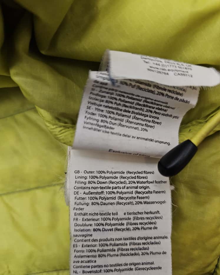 Rab Mens Full Zip Hooded Microlight Alpine Down Puffer Jacket - M/Medium