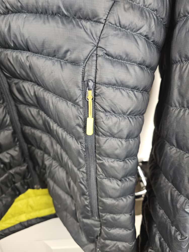 Rab Mens Full Zip Hooded Microlight Alpine Down Puffer Jacket - M/Medium