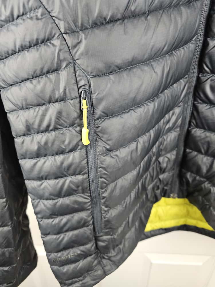 Rab Mens Full Zip Hooded Microlight Alpine Down Puffer Jacket - M/Medium