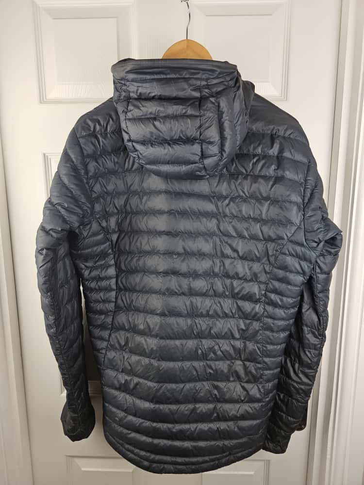 Rab Mens Full Zip Hooded Microlight Alpine Down Puffer Jacket - M/Medium
