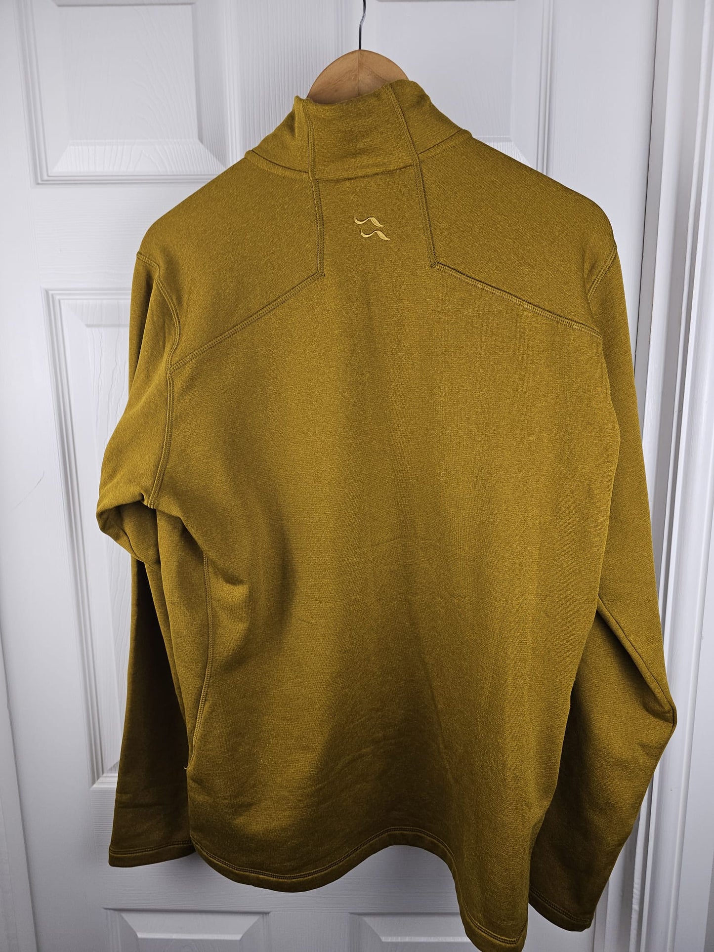 Rab Mens Thermic 1/2 Zip Pullover Fleece Jumper - L/Large - Mustard