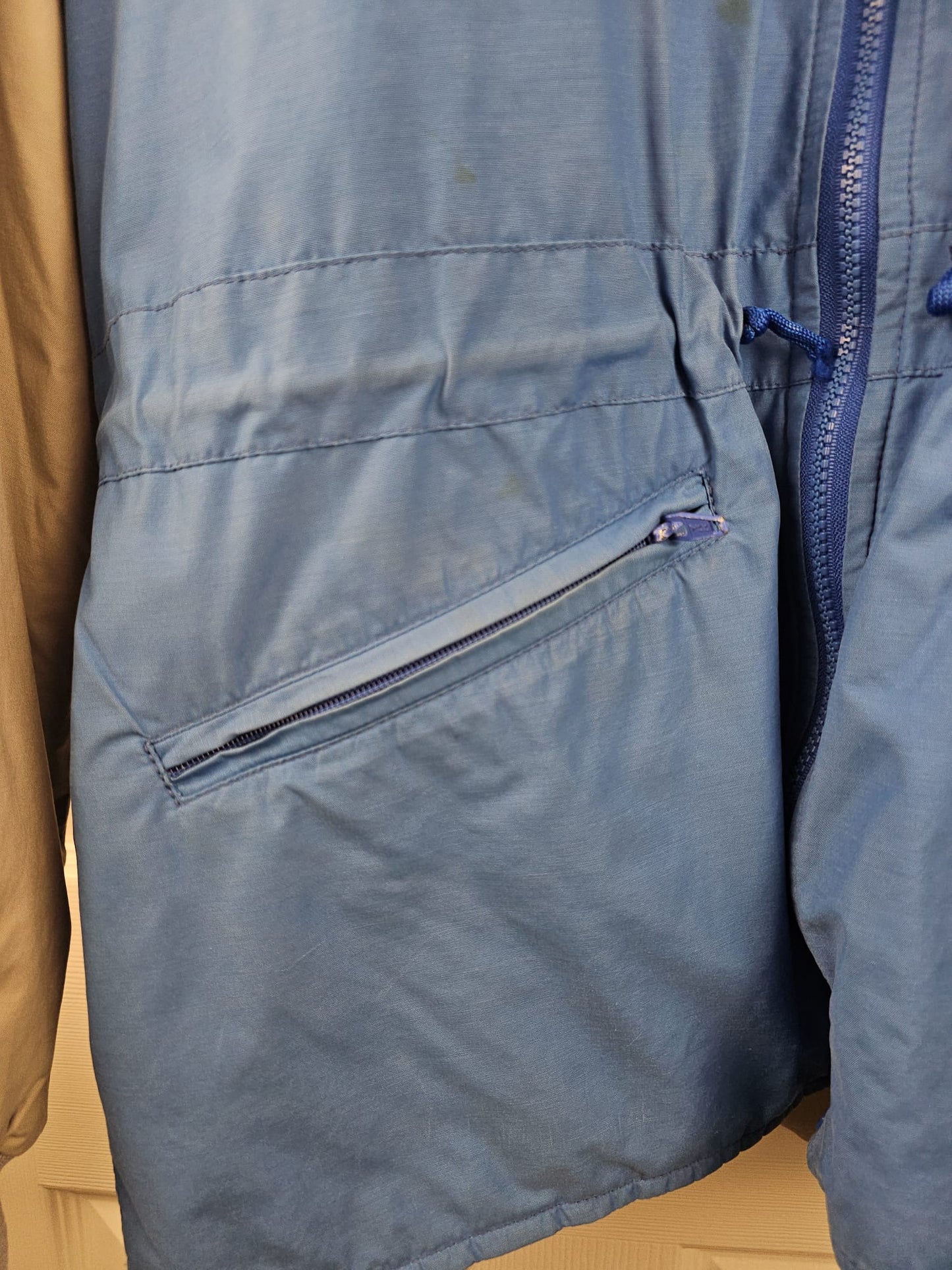 Berghaus Vintage Gemini Full Zip Insulated Jacket/Coat - M/Medium - Blue/Grey