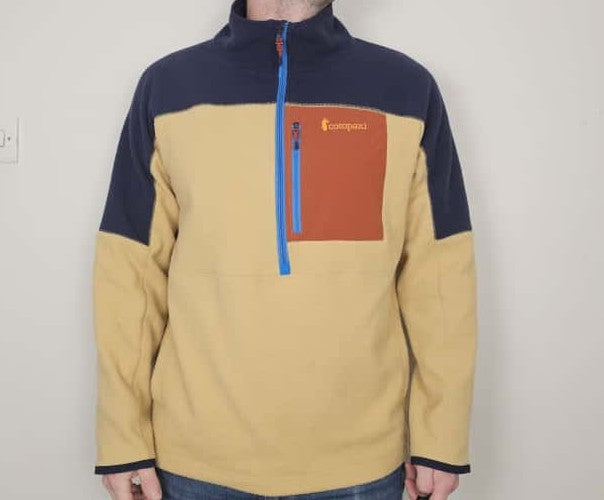 Cotopaxi Mens 1/2 Zip Pullover Fleece Jumper - L/Large