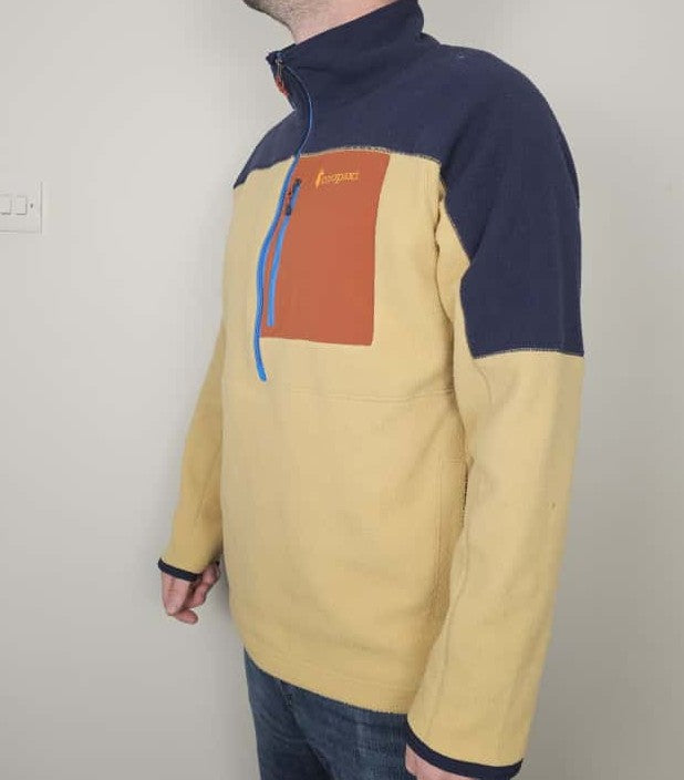 Cotopaxi Mens 1/2 Zip Pullover Fleece Jumper - L/Large