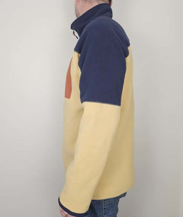 Cotopaxi Mens 1/2 Zip Pullover Fleece Jumper - L/Large