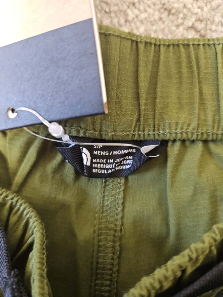 The North Face Pathfinder Mens Green Hiking/Activewear/Utility Shorts - S/Small - W30