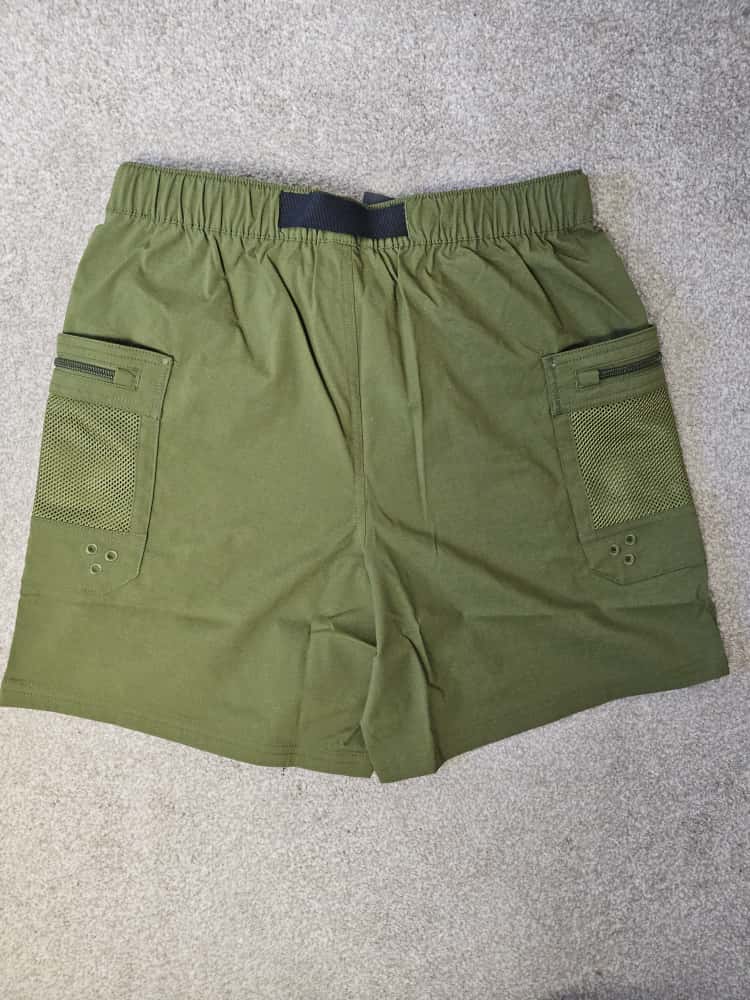 The North Face Pathfinder Mens Green Hiking/Activewear/Utility Shorts - S/Small - W30