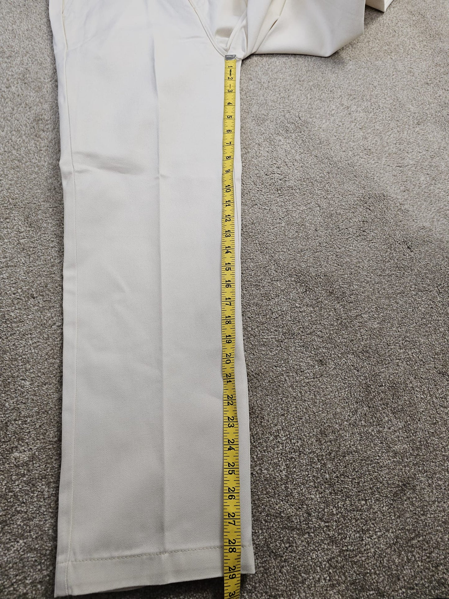 Dickies Womens Straight Leg Elizaville work Trousers/Pants - White/Off White