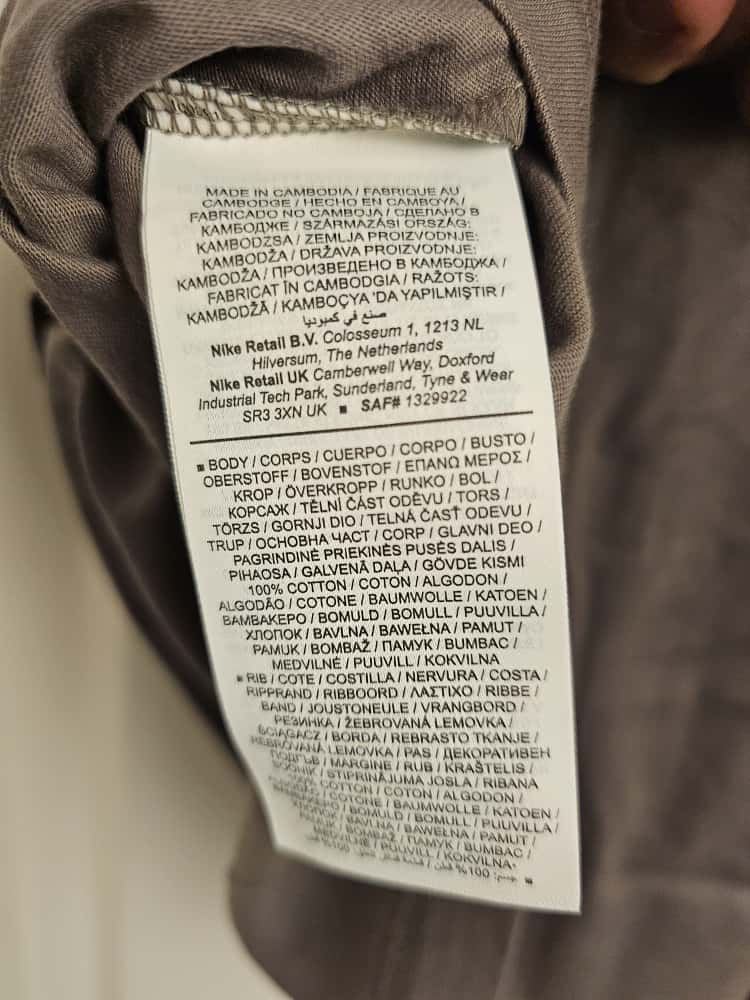 Nike Womens Essential Retro Tank Top - L/Large - Grey