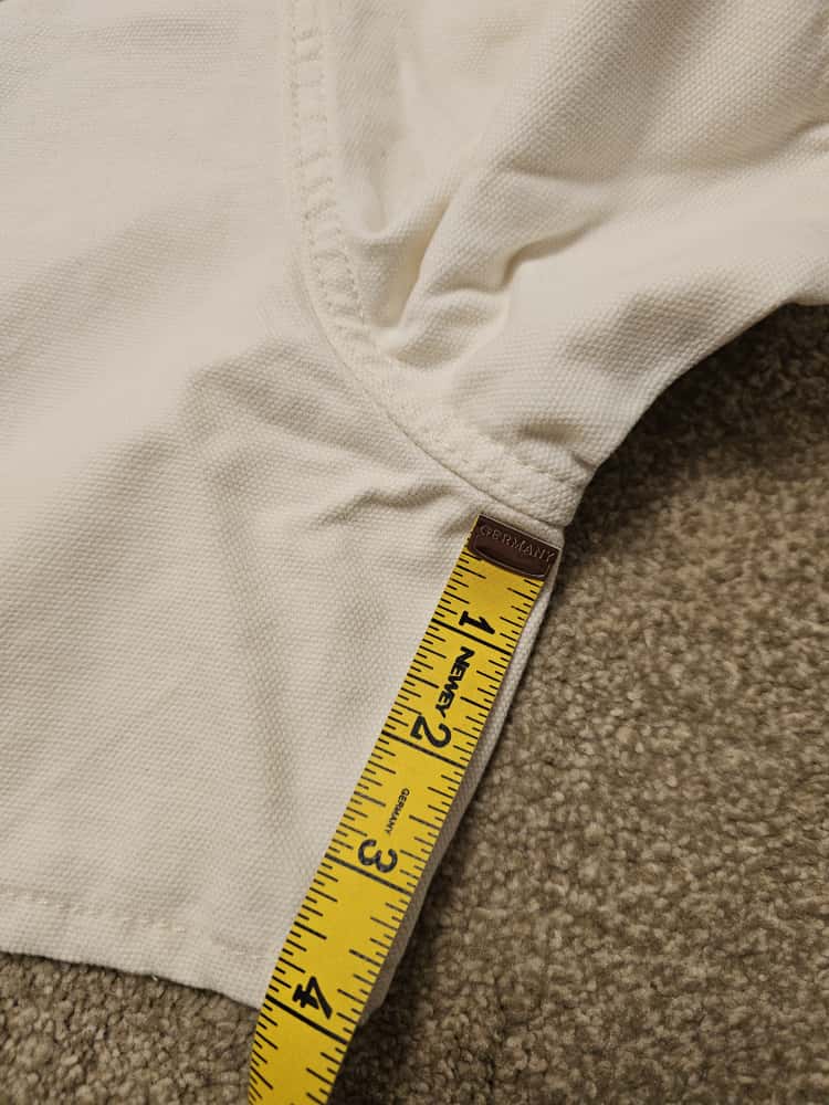 Dickies White Short Duck Canvas Bib Dungarees - M/Medium