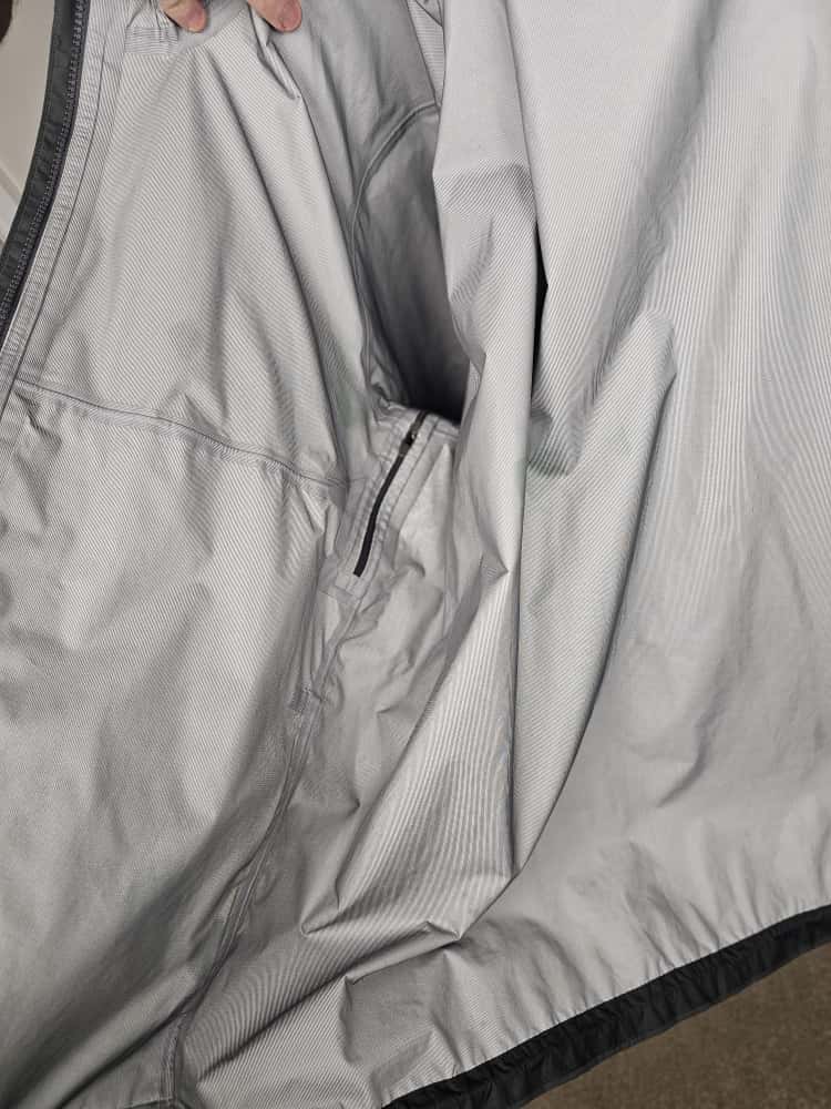 Patagonia Mens H2NO Torrent Shell 3L Taped Seams Full Zip Waterproof Hooded Hiking Jacket - L/Large