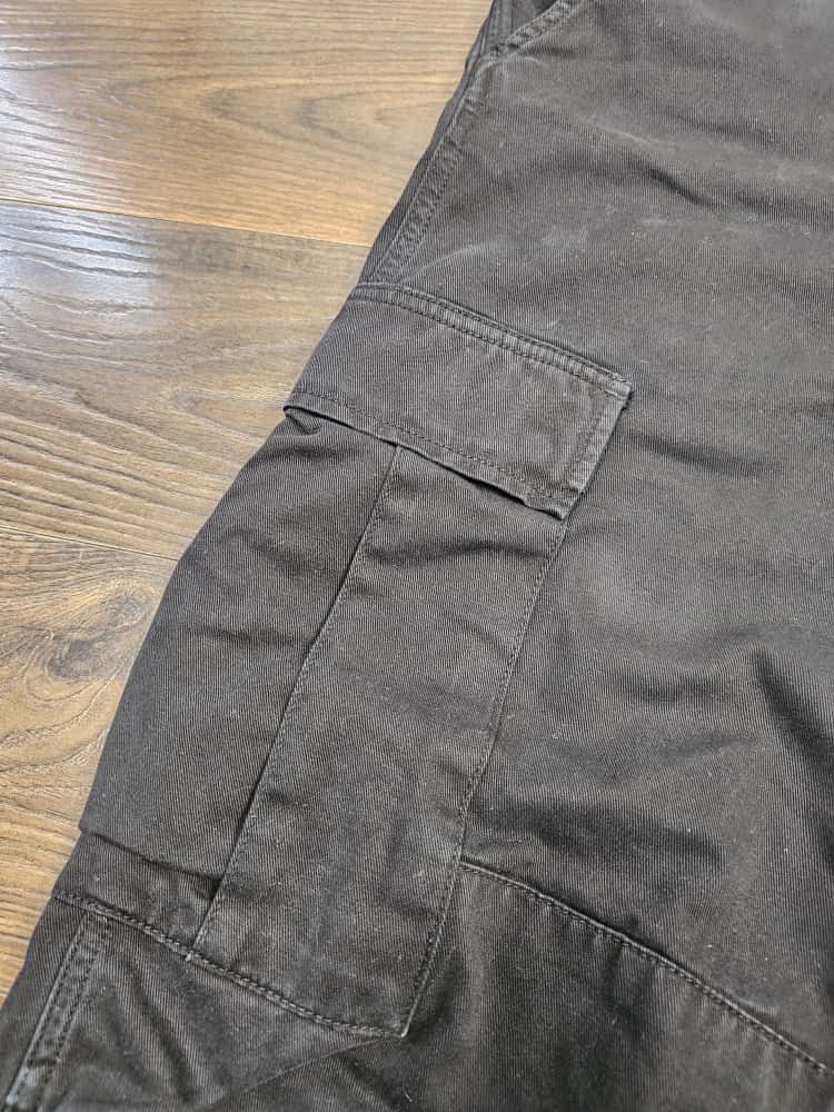 Carharrt Mens Black Cargo Pants/Trousers - W34/L32 - Black