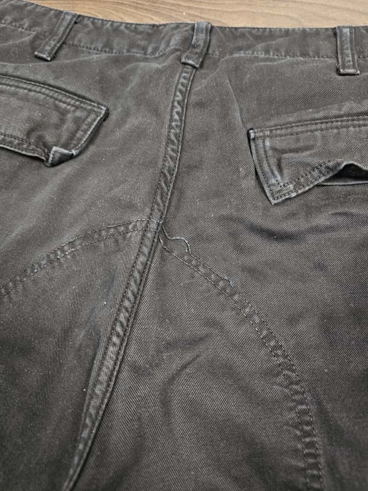 Carharrt Mens Black Cargo Pants/Trousers - W34/L32 - Black