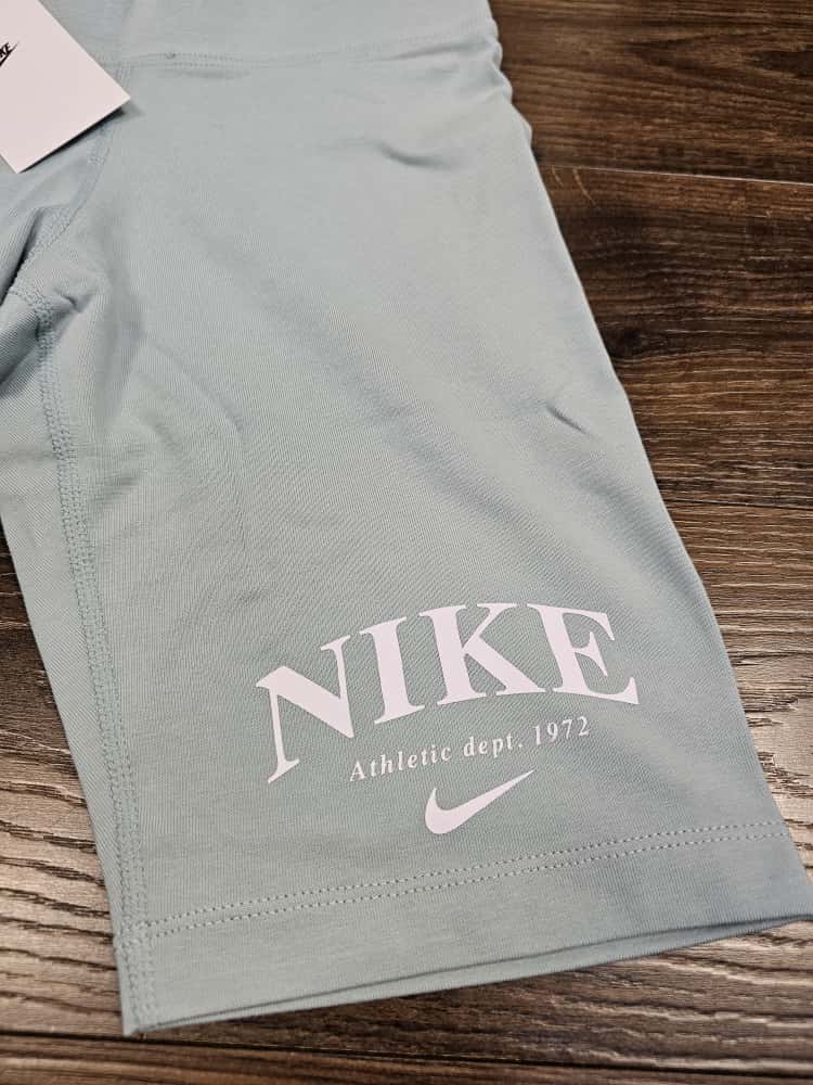 Nike Essential Retro Legging Shorts - S/Small - Cave Ocean Blue