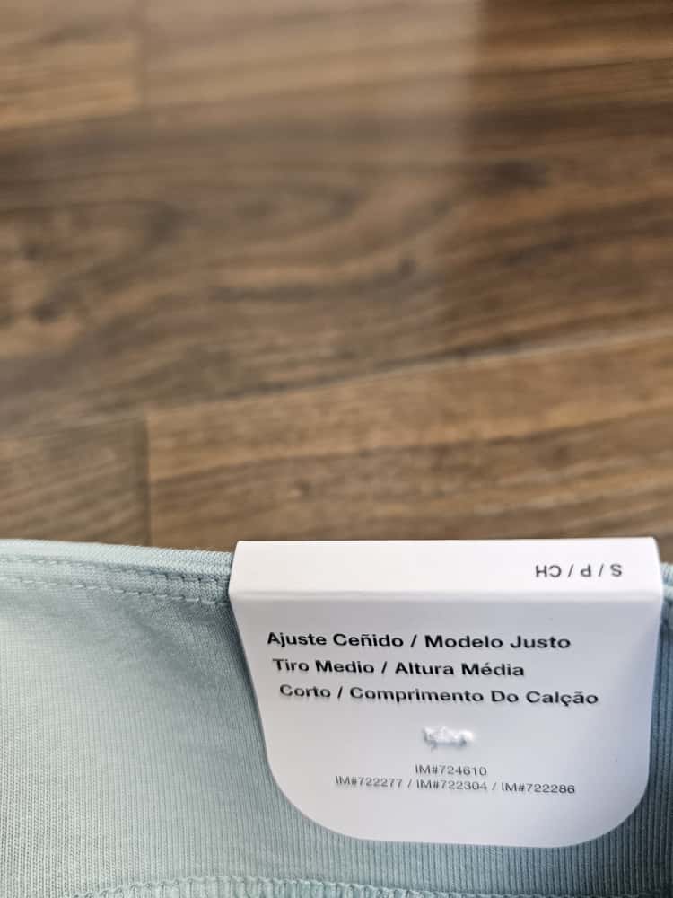 Nike Essential Retro Legging Shorts - S/Small - Cave Ocean Blue