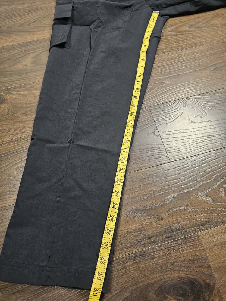 Nike Womens Black High-Rise Woven Cargo Pants/Trousers - S/Small