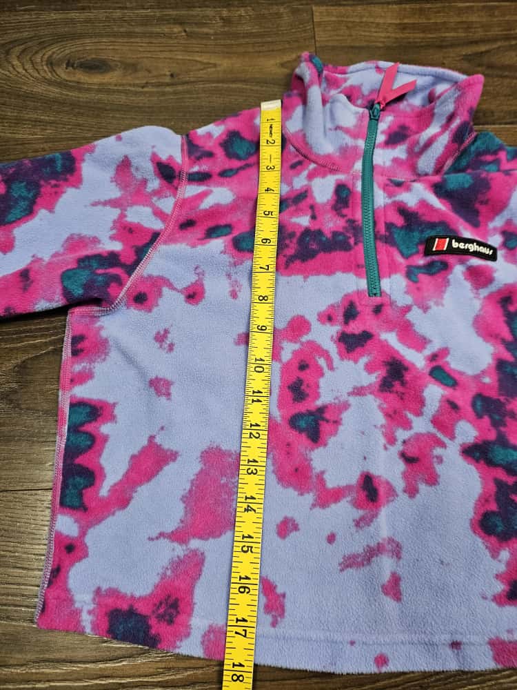 Berghaus Prism Womens Cropped Pullover 1/4 Zip Fleece Jumper - S/Small