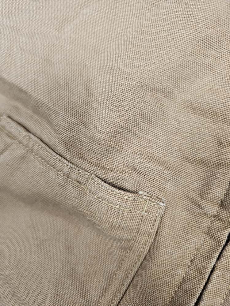 Carharrt Washed Duck Mens Loose Fit Sherpa Lined Gilet/Bodywarmer Workwear - M/Medium L/Large