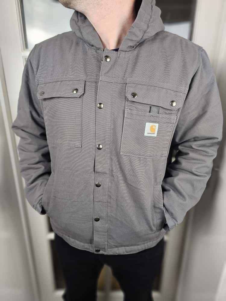 Carharrt Mens Charcoal Grey Arctic Lined Utility/Field Jacket - M/Medium - New without tags