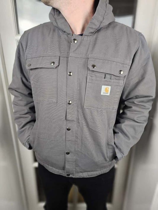 Carharrt Mens Charcoal Grey Arctic Lined Utility/Field Jacket - M/Medium - New without tags