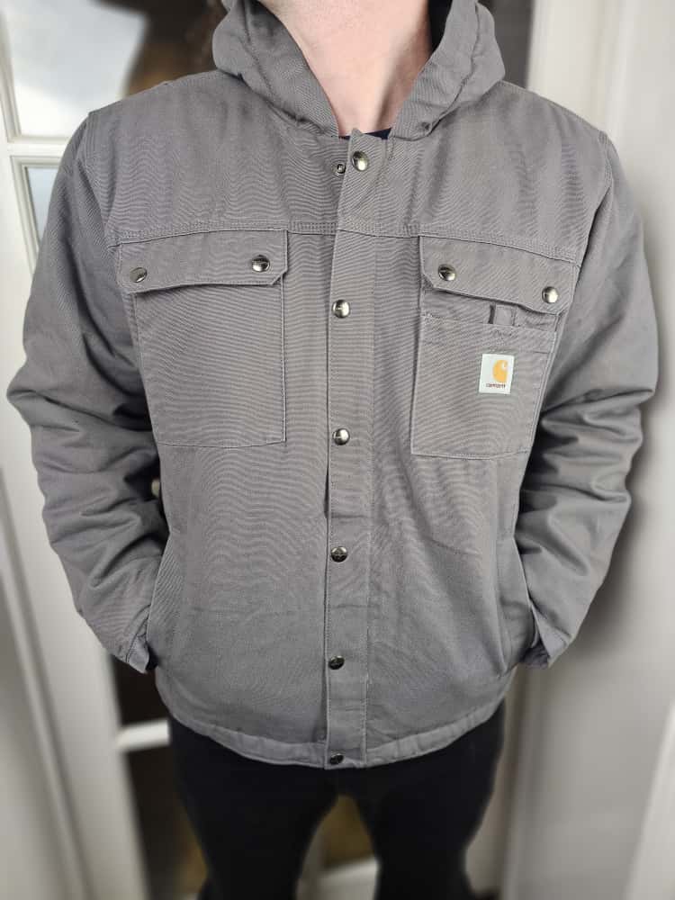 Carharrt Mens Charcoal Grey Arctic Lined Utility/Field Jacket - M/Medium - New without tags