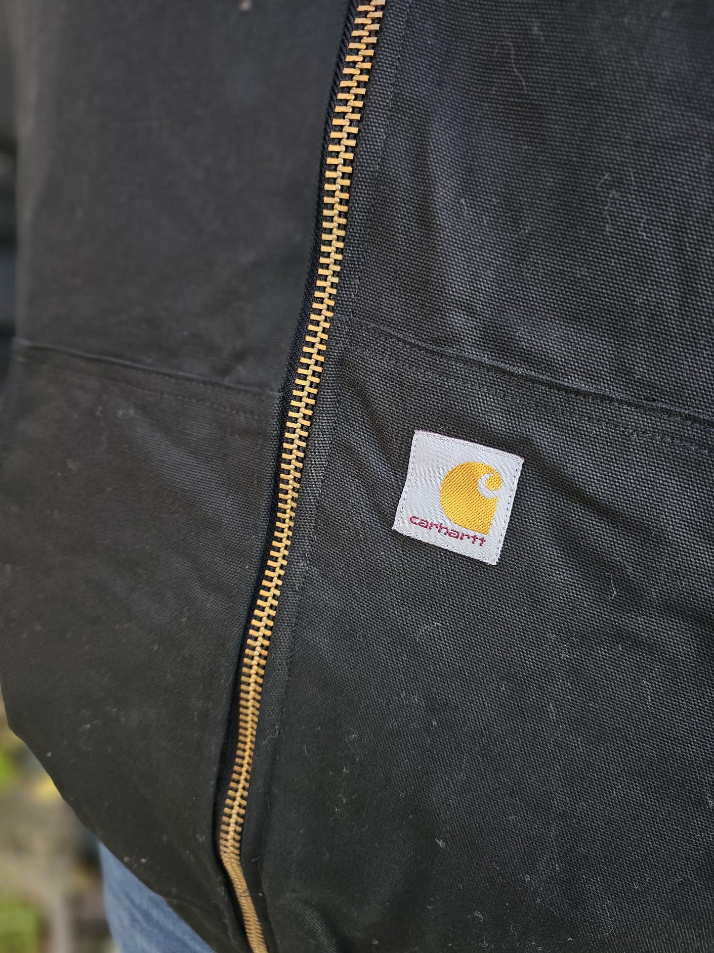 Carharrt Loose Fit Washed Duck Insulated Active Jacket - M/Medium L/Large