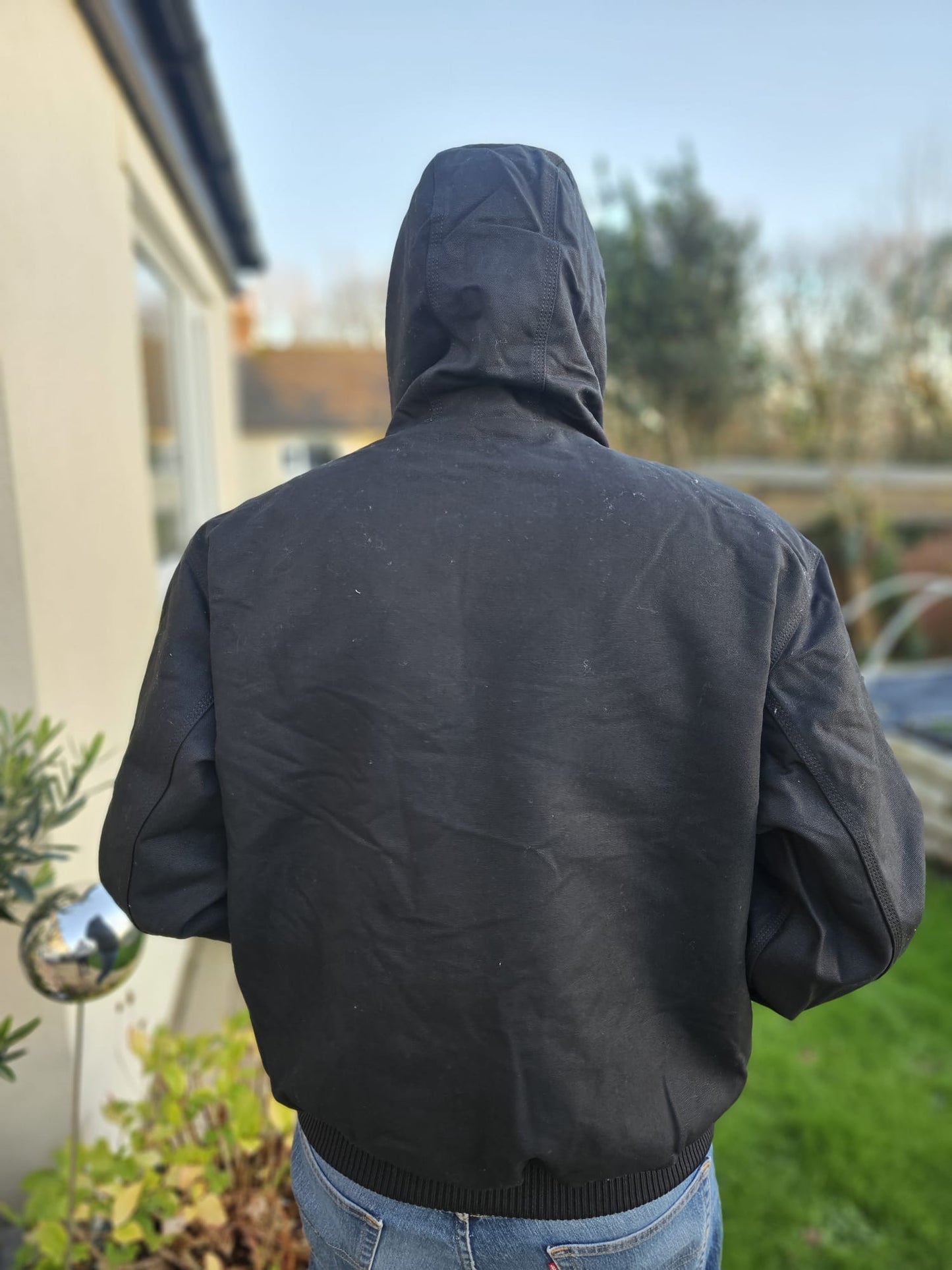 Carharrt Loose Fit Washed Duck Insulated Active Jacket - M/Medium L/Large