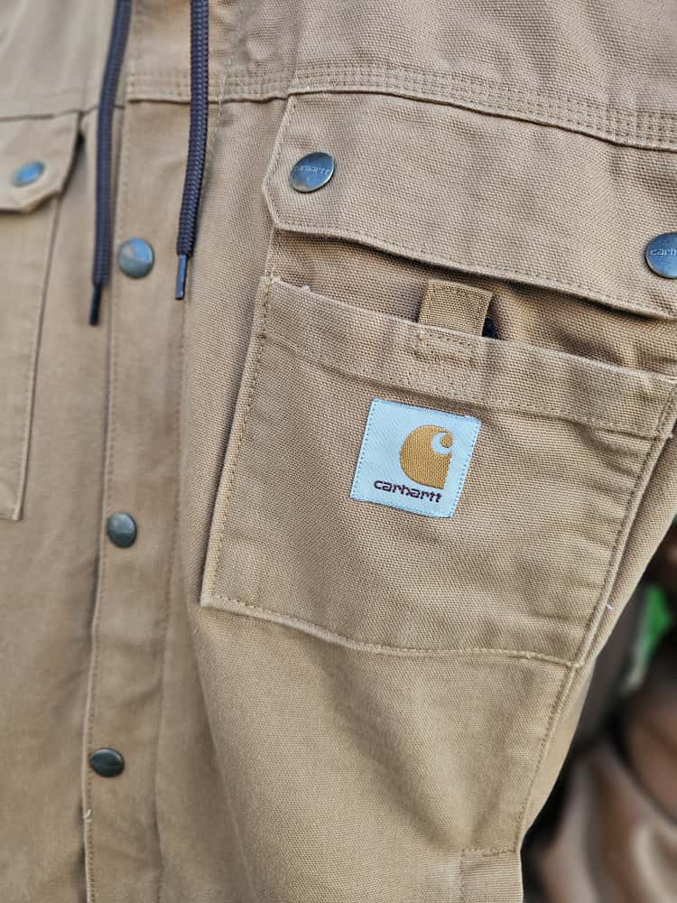 Carharrt Mens Tan Arctic Sherpa Lined Utility/Field Jacket - M/Medium L/Large - New without tags