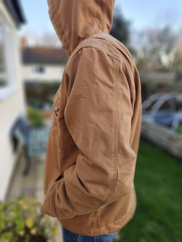 Carharrt Mens Tan Arctic Sherpa Lined Utility/Field Jacket - M/Medium L/Large - New without tags