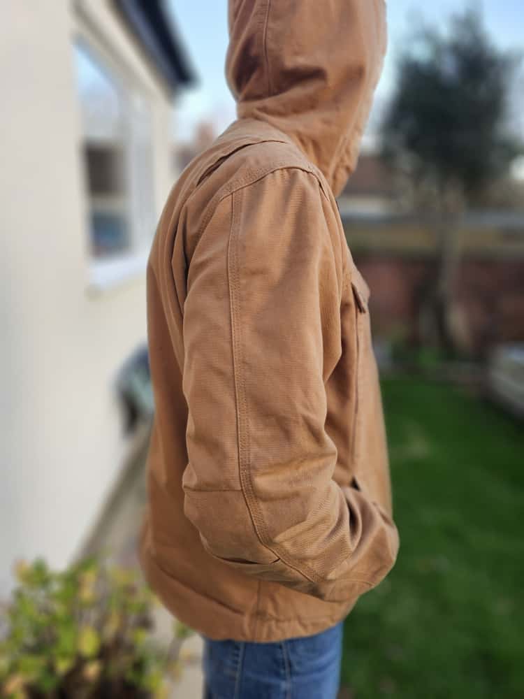 Carharrt Mens Tan Arctic Sherpa Lined Utility/Field Jacket - M/Medium L/Large - New without tags