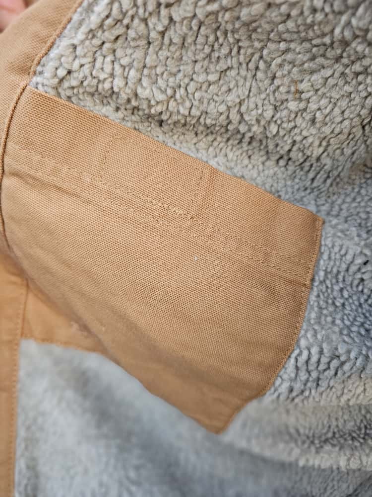 Carharrt Mens Tan Arctic Sherpa Lined Utility/Field Jacket - M/Medium L/Large - New without tags