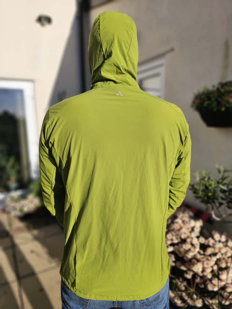 Rab Borealis Green Soft Shell Style Full Zip Hooded Climbing Jacket - L/Large