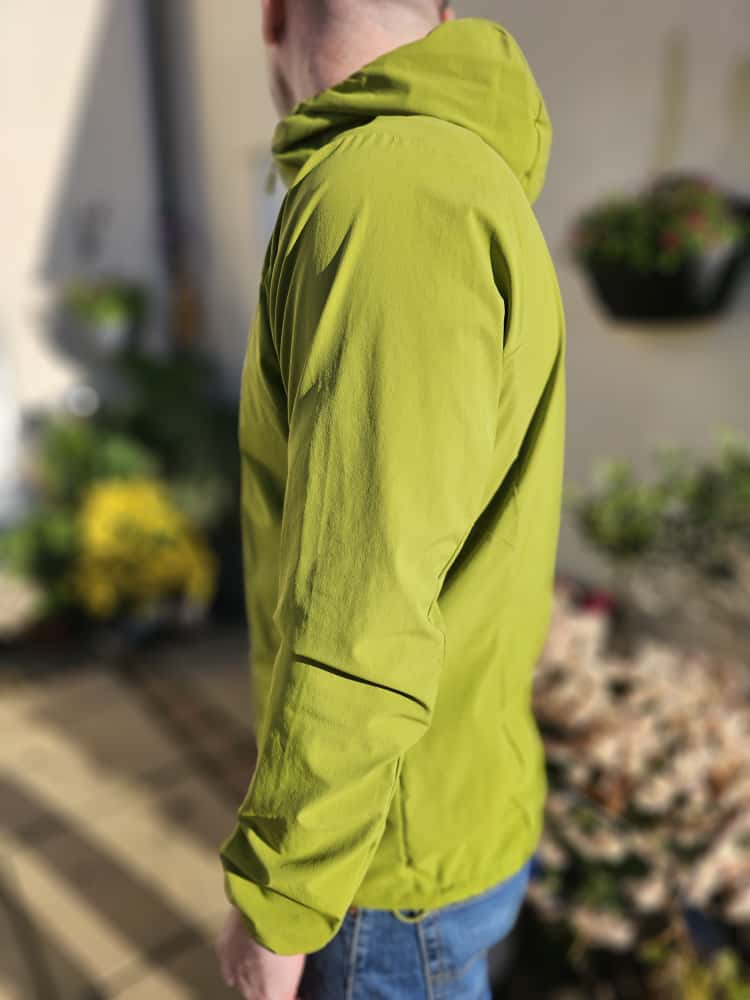 Rab Borealis Green Soft Shell Style Full Zip Hooded Climbing Jacket - L/Large