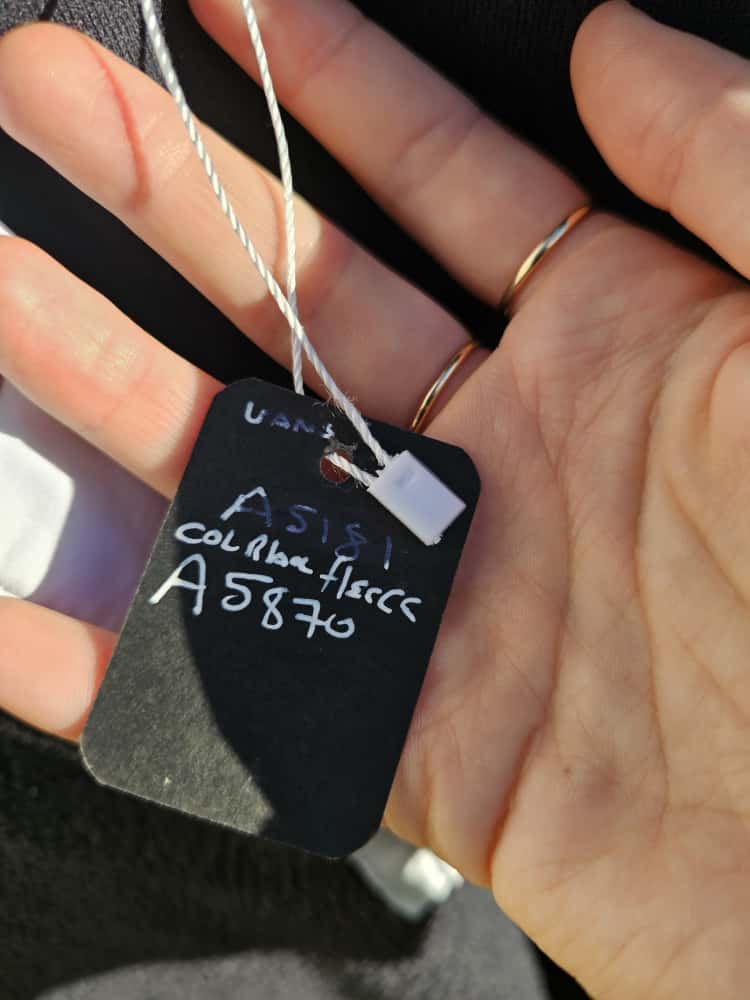 Columbia Mens Pullover Snap Button Fleece Jumper - XL/Extra Large - Black