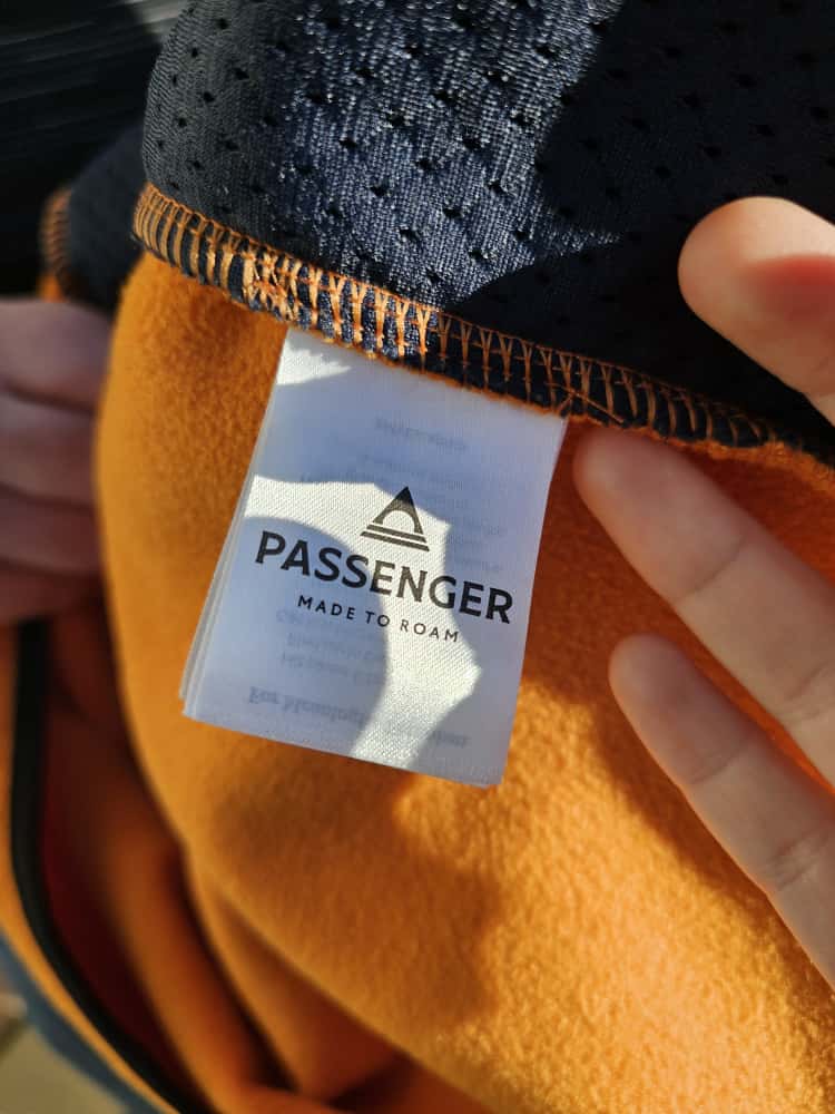 Passenger Mens 1/2 Zip Pullover Hooded Fleece Jumper - XL/Extra Large - Multicolour