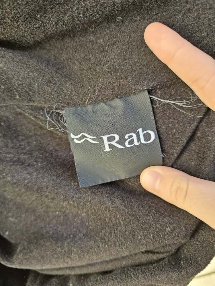 Rab Mens Full Zip Vapour-Rise Fleece Lined Jacket - XL/Extra Large - Blue