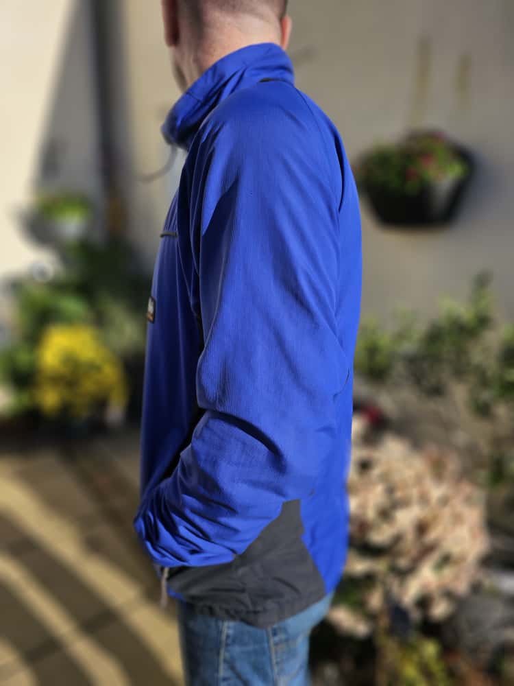 Rab Mens Full Zip Vapour-Rise Fleece Lined Jacket - XL/Extra Large - Blue