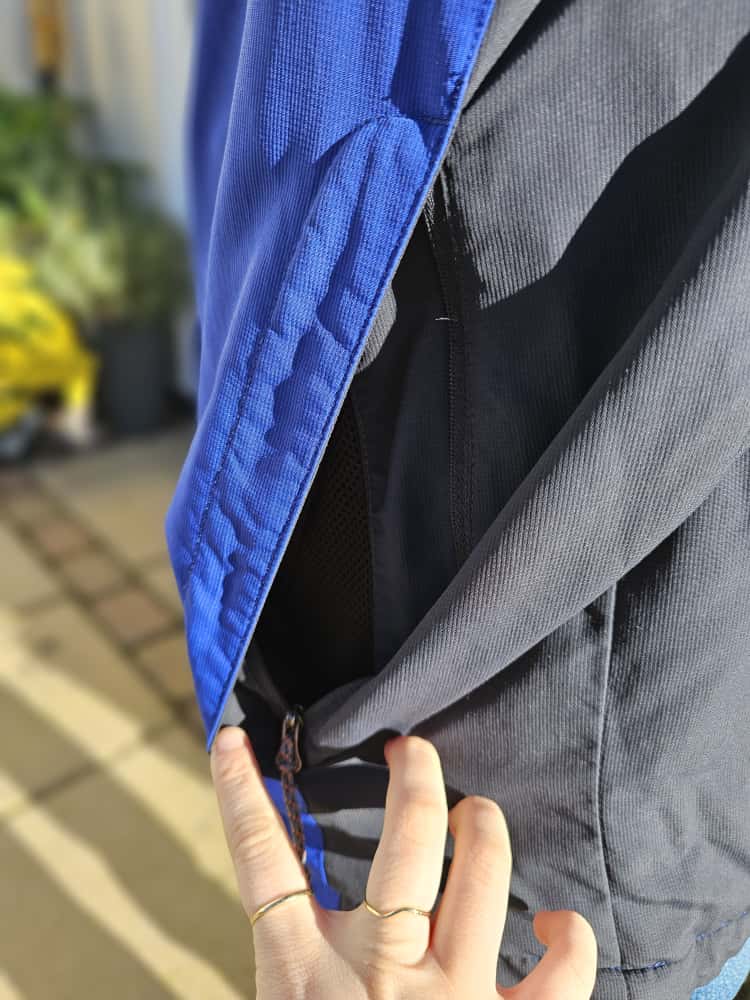 Rab Mens Full Zip Vapour-Rise Fleece Lined Jacket - XL/Extra Large - Blue