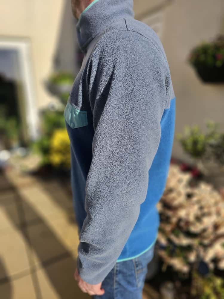 Patagonia Mens Synchilla Pullover Snap Button Fleece Jumper - M/Medium