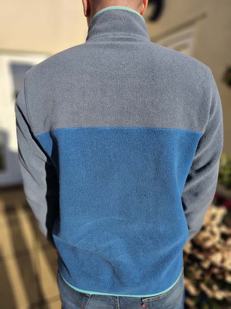 Patagonia Mens Synchilla Pullover Snap Button Fleece Jumper - M/Medium