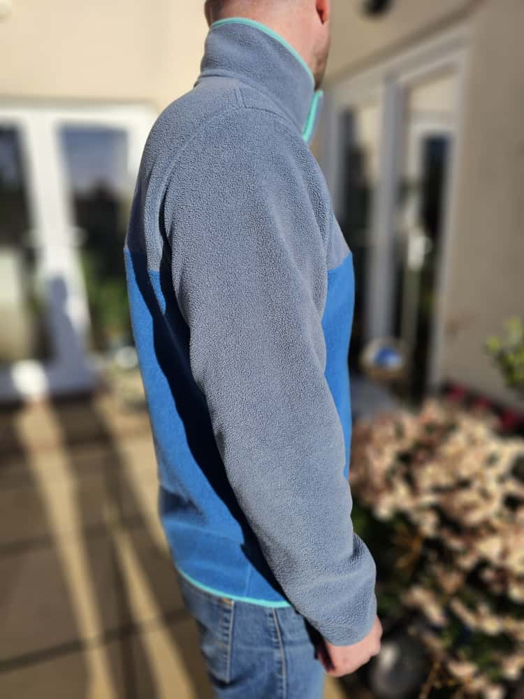 Patagonia Mens Synchilla Pullover Snap Button Fleece Jumper - M/Medium