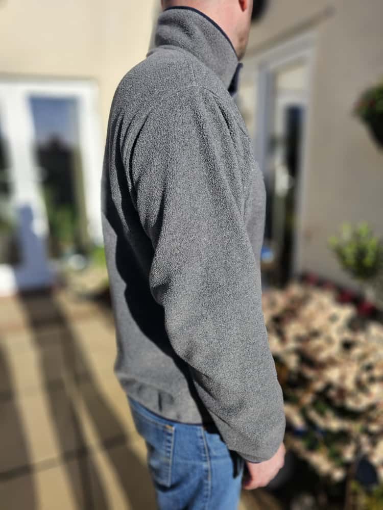 Patagonia Mens Synchilla Pullover Snap Button Fleece Jumper - M/Medium